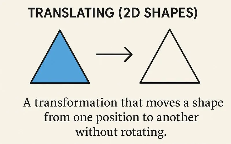 Translating (2D Shapes)