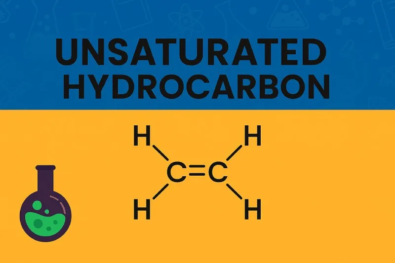 Unsaturated hydrocarbons possess double or triple carbon bonds