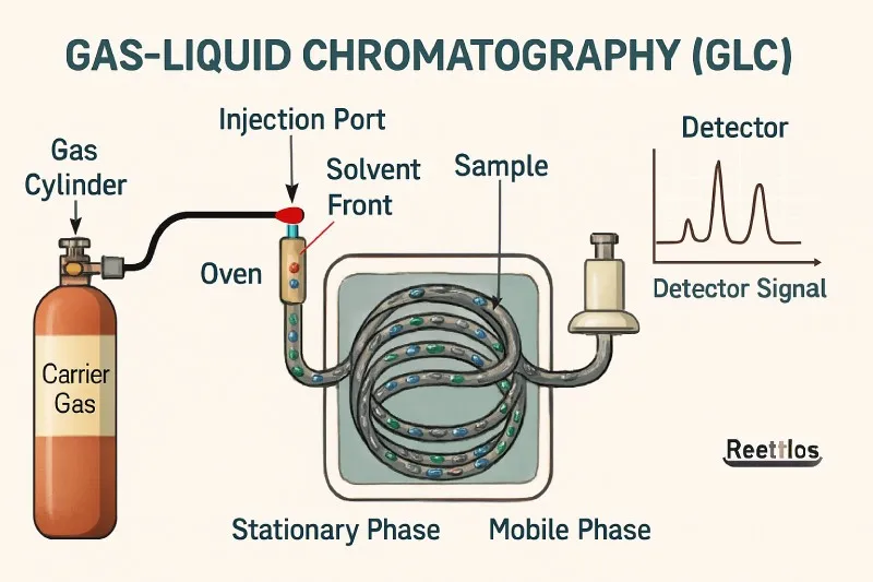 Gas-Liquid Chromatography separates volatile mixtures