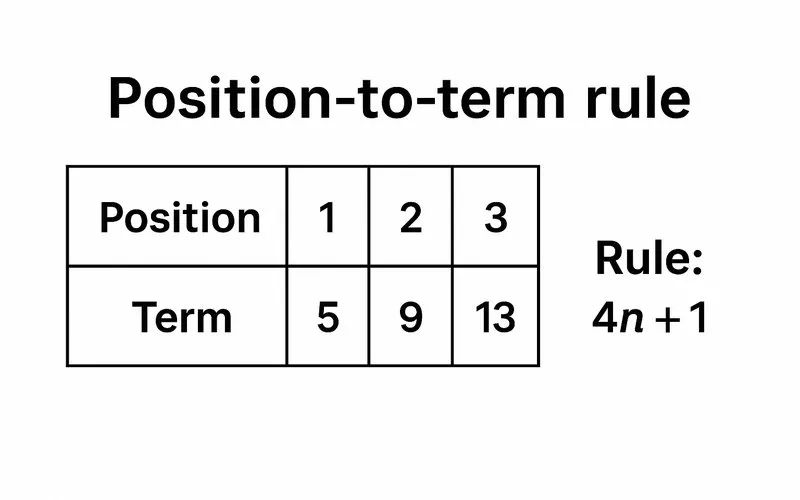 Position-to-term rule