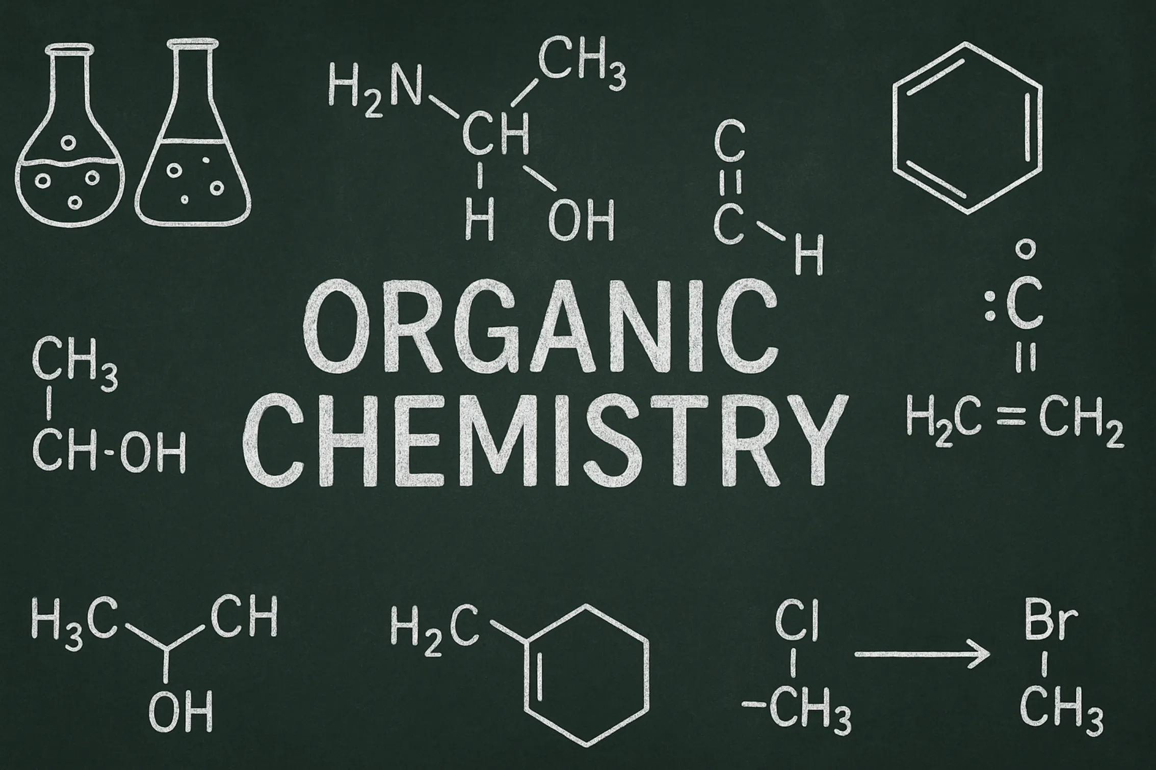 Organic Chemistry: The branch of chemistry that deals with carbon compounds