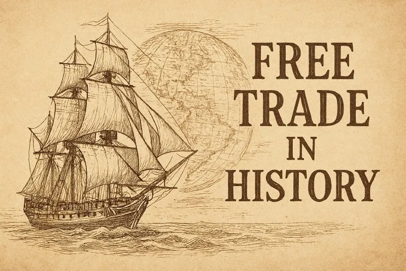 Free Trade: A policy of minimal government restrictions on imports and exports