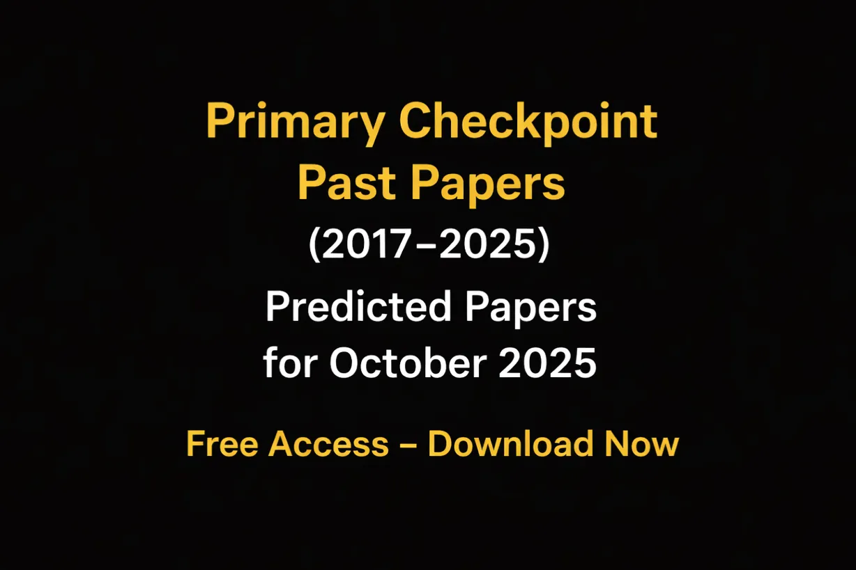 Cambridge Primary Checkpoint Past Papers Year 6 pdf