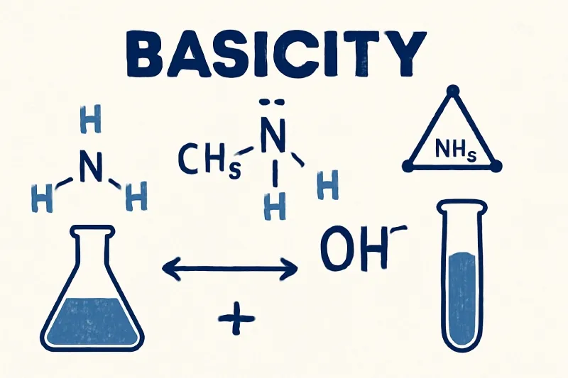 Basicity: The ability of a substance to act as a base