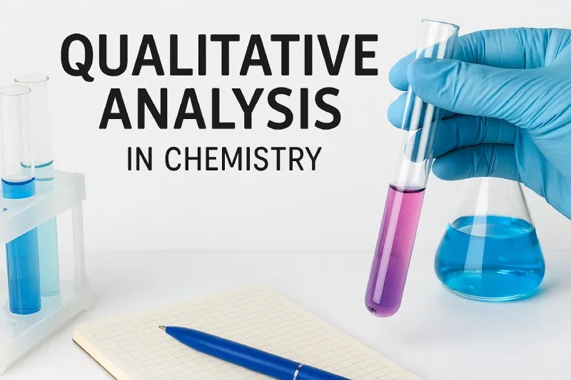 Qualitative analysis: Identifying substances present