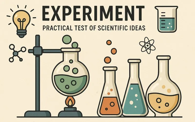 Experiment: Practical test of scientific ideas