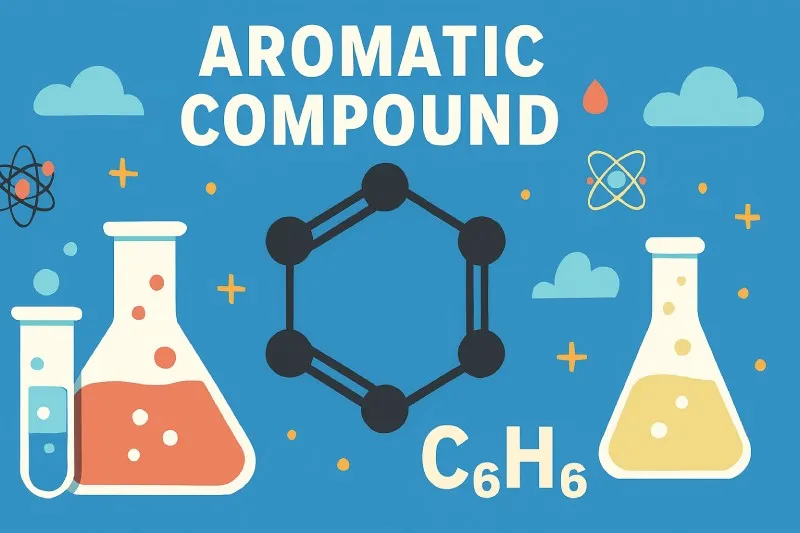 Aromatic Compound: A class of compounds that contain a benzene ring or other rings with similar bonding and stability characteristics