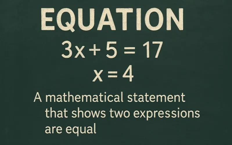 Equation