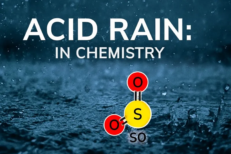 Acid rain forms when atmospheric sulfur and nitrogen oxides dissolve in precipitation