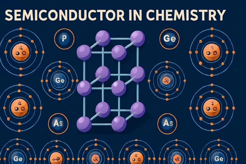 Semiconductor: Conductivity between conductor and insulator