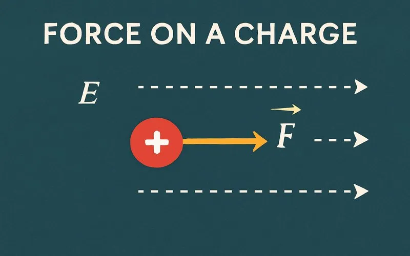 Force on a Charge (F)