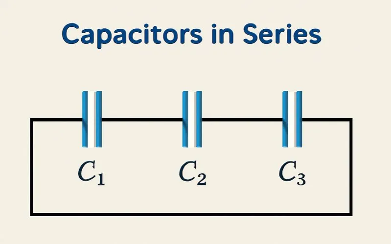 Capacitors in series
